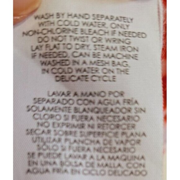 cabi Women's XS Plus Size Orange Stripe Poof Sleeve Cropped Tee SEE DESCRIPTION - Picture 6 of 6